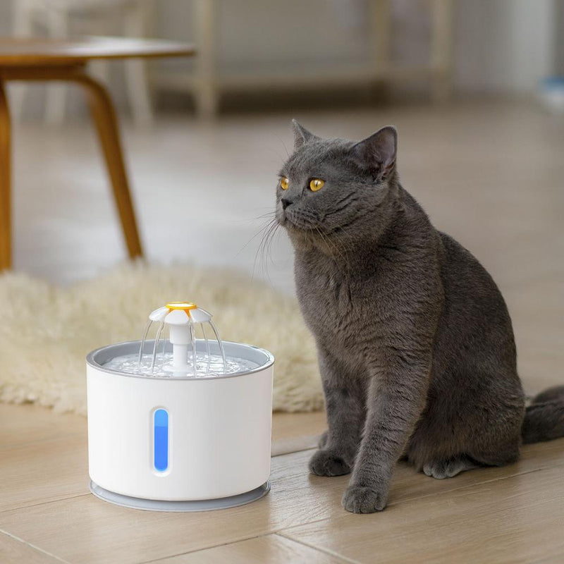 Fonte de Água para Gato e Cachorro Elétrica Com Filtro de Carvão Ativado